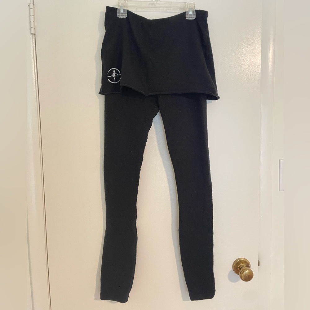 Wear Moi Soft Knit Foldover Ballet Warm Up Pants Adult Medium “Chrysalide”